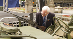 John Hudson checks the Bren